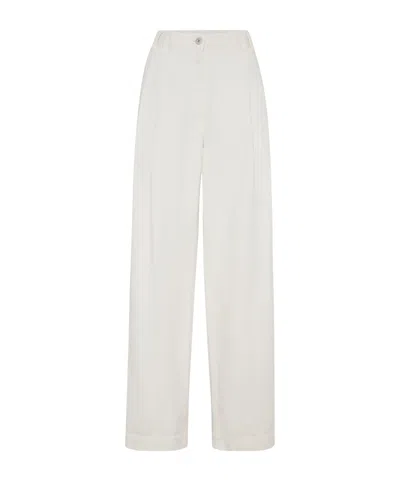 BRUNELLO CUCINELLI BRUNELLO CUCINELLI HIGH-WAIST STRAIGHT-LEG PANTS