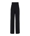 Brunello Cucinelli High-waisted Tailored Trousers In Black