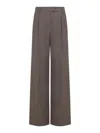 Brunello Cucinelli Pants In Brown