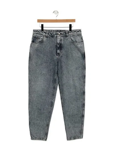 Pre-owned Brunello Cucinelli High-rise Skinny Leg Jeans In Blue