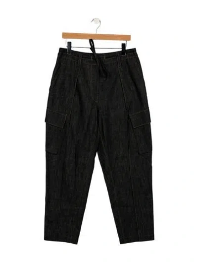 Pre-owned Brunello Cucinelli High-rise Straight Leg Jeans In Blue