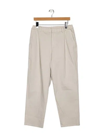 Pre-owned Brunello Cucinelli High-rise Straight Leg Jeans W/ Tags In Gray