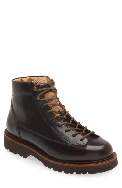 Brunello Cucinelli Hiking Boot In Brown