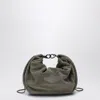 Brunello Cucinelli Brioche Suede Hobo Shoulder Bag In Gray