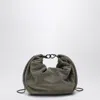 Brunello Cucinelli Brioche Suede Hobo Shoulder Bag In Gray