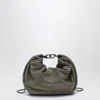 Brunello Cucinelli Brioche Suede Hobo Shoulder Bag In Gray