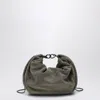 Brunello Cucinelli Brioche Suede Hobo Shoulder Bag In Gray