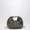 Brunello Cucinelli Brioche Suede Hobo Shoulder Bag In Gray