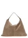 Brunello Cucinelli Soft Suede Single Handle Shoulder Bag