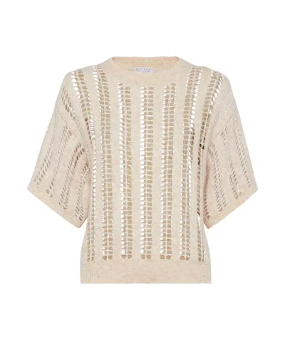 BRUNELLO CUCINELLI BRUNELLO CUCINELLI CREWNECK KNITTED JUMPER