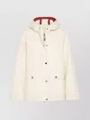 Brunello Cucinelli Women's Hooded Canvas Waterproof Jacket