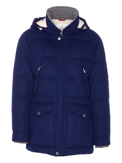 BRUNELLO CUCINELLI HOOD PUFFER JACKET