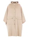 Brunello Cucinelli Hooded Buttoned Cape