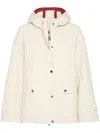 Brunello Cucinelli Women's Hooded Canvas Waterproof Jacket