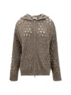 Brunello Cucinelli Hooded Cardigan