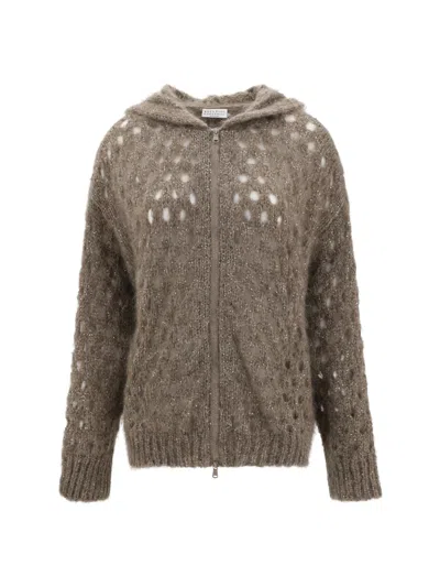 Brunello Cucinelli Hooded Cardigan