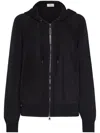 Brunello Cucinelli Cardigan Mit Kapuze In Black