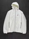 Brunello Cucinelli Hooded Casual Jacket In White