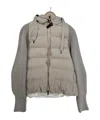Brunello Cucinelli Hooded Cotton Jacket In Brown