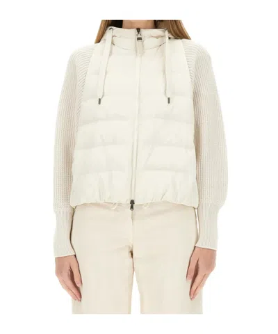 BRUNELLO CUCINELLI HOODED COTTON JACKET