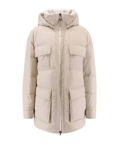 Brunello Cucinelli Hooded Down Jacket