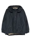 Brunello Cucinelli Hooded Down Jacket In Black