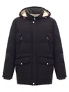 Brunello Cucinelli Men Knit Insert Down Jacket
