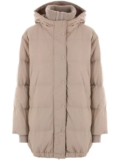 Brunello Cucinelli Coats In Beige
