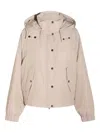 Brunello Cucinelli Puffer Jackets With Adjustable Hem And Hood