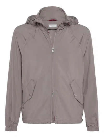 BRUNELLO CUCINELLI HOODED JACKET