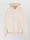 Brunello Cucinelli Hooded Knitwear Kangaroo Pockets In Neutrals