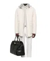 Brunello Cucinelli Hooded Puffer Jacket In White