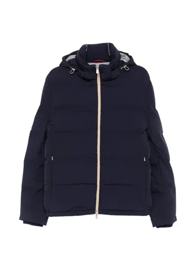 BRUNELLO CUCINELLI HOODED PUFFER JACKET