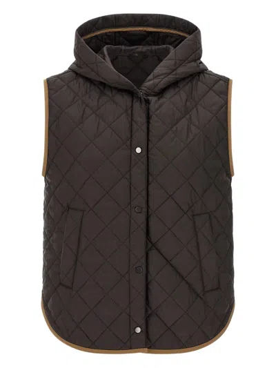 Brunello Cucinelli Balenciaga Medium Le City Crocodile Embossed Top Handle Tote Bag In Brown