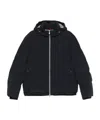 Brunello Cucinelli Hooded Quilted Jacket In Black