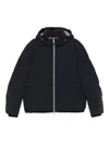 Brunello Cucinelli Hooded Quilted Jacket In Black