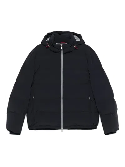 BRUNELLO CUCINELLI HOODED QUILTED JACKET