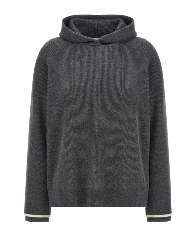 BRUNELLO CUCINELLI HOODED SWEATER