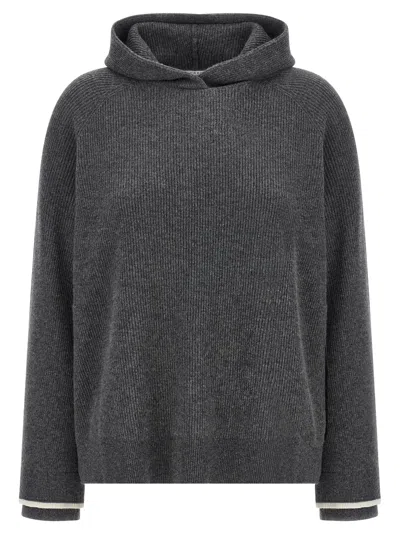 BRUNELLO CUCINELLI HOODED SWEATER