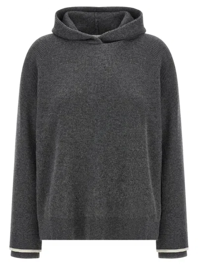 BRUNELLO CUCINELLI BRUNELLO CUCINELLI HOODED SWEATER