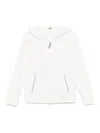 Brunello Cucinelli Women's Cotton And Silk Blend Hoodie In Nude & Neutrals