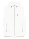 Brunello Cucinelli Men Water Resistant Sleeveless Outerwear In White