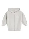 Brunello Cucinelli Cashmere Zip-up Hoodie In Gray