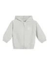 Brunello Cucinelli Hooded Zip-up Sweatshirt In Gray