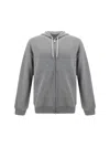Brunello Cucinelli Sweatshirt  Men Color Grey 1 In Grigio Scuro