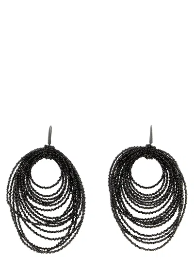 BRUNELLO CUCINELLI HOOP EARRINGS