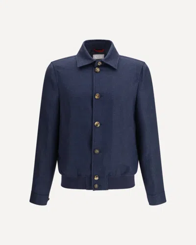 BRUNELLO CUCINELLI HOPSACK JACKET