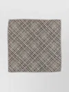 Brunello Cucinelli Houndstooth Pattern Reversible Pocket Clutch