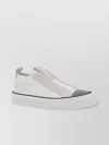 Brunello Cucinelli Iconic Embellished Sneakers Featuring Breathable Mesh