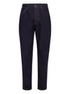Brunello Cucinelli Men Iconic Fit Denim Cotton Jeans In Blue